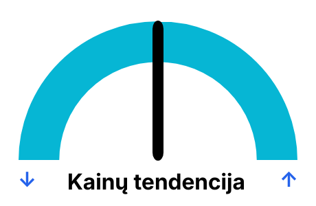 Elektros biržos kainos pagal dienas